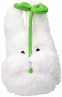 My Neighbor Totoro Nakayoshi Plush Figure Small Totoro with leaf 19 cm