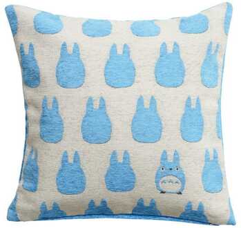 My Neighbor Totoro Pillow Totoro Silhouette Blue 45 x 45 cm