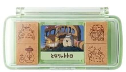 My Neighbor Totoro Stamp Set (Neko Bus) One Size