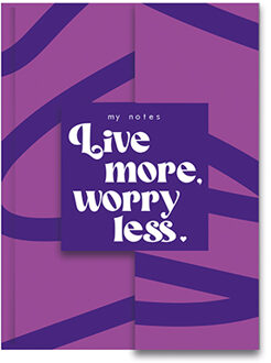 My notes - Live more, worry less. -   (ISBN: 9789460973468)