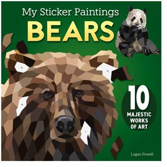 My Sticker Paintings: Bears - Logan Powell