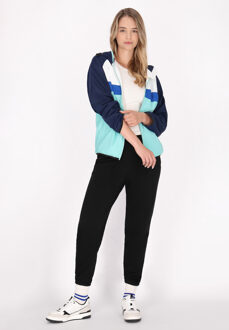 MYMO Anorak Dames Turkoois kleurblok - maat XL Veelkleurig