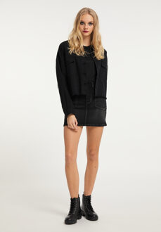 MYMO Denim jas Dames zwart - maat XS