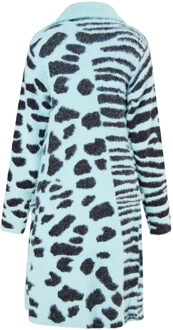 MYMO Gebreid vest Dames Lagune Munt - maat XS Turquoise