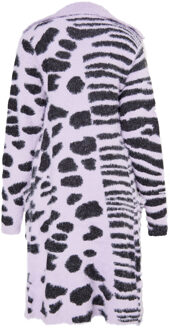 MYMO Gebreid vest Dames violet - maat S