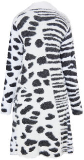 MYMO Gebreid vest Dames wit - M