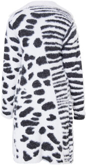 MYMO Gebreid vest Dames wit - maat XS