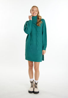 MYMO Gebreide jurk Dames groente - XS