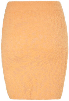 MYMO gebreide rok Dames oranje - XS
