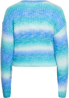 MYMO Gebreide trui Dames Blauw Veelkleurig - maat