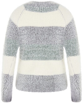 MYMO Gebreide trui Dames Crème veelkleurig - XL