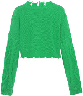 MYMO Gebreide trui Dames groente - M/L