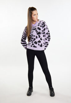 MYMO Gebreide trui Dames violet - maat