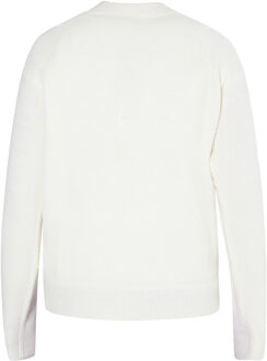 MYMO Gebreide trui Dames wit - S