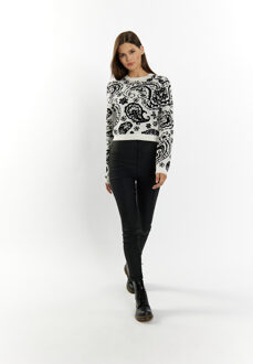 MYMO Gebreide trui Dames wit - XL