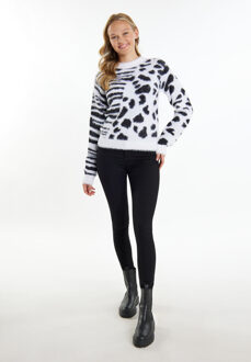 MYMO Gebreide trui Dames wit - XS