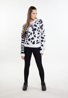 MYMO Gebreide trui Dames wit