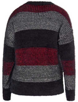 MYMO Gebreide trui Dames Zwart Veelkleurig - M