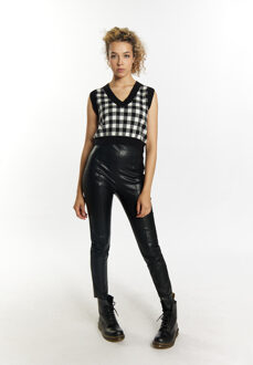 MYMO gebreide trui Dames zwart wit Zwart/wit - XS