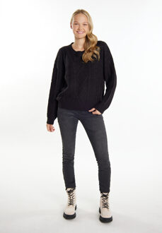 MYMO Gebreide trui Dames zwart - XS