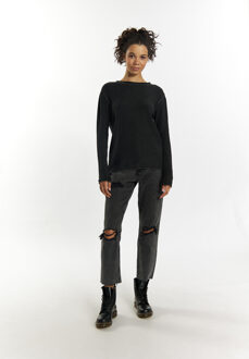 MYMO Gebreide trui Dames zwart