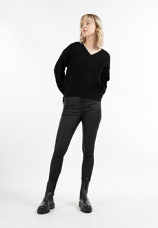 MYMO Gebreide trui Nolie Dames zwart - maat XS/S