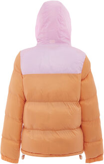 MYMO Gewatteerd gewatteerd jack Dames Abrikoos Zoet Roze Oranje - XS