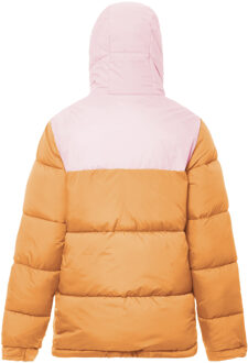 MYMO Gewatteerd gewatteerd jack Dames Abrikoos Zoet Roze Oranje - XS