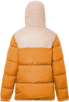 MYMO Gewatteerd gewatteerd jack Dames Oranje perzik - XL