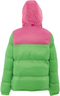 MYMO Gewatteerd gewatteerd jack Dames Sappig groen roze