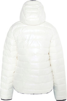 MYMO Glanzend gewatteerd jasje Dames wolwit - maat Gebroken wit