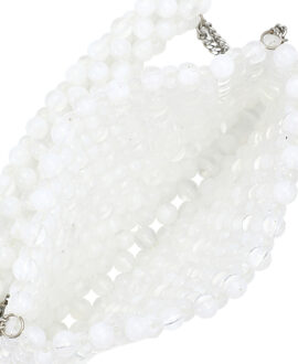 MYMO Handtas Dames Wol Wit Veelkleurig Gebroken wit - One Size