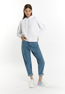 MYMO Hoodie Dames wit - M