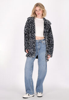 MYMO jas Dames Blauw Veelkleurig - M