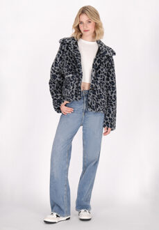 MYMO Jas Dames Blauw Veelkleurig - maat