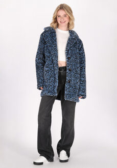 MYMO jas Dames Blauw Zwart Zwart/blauw