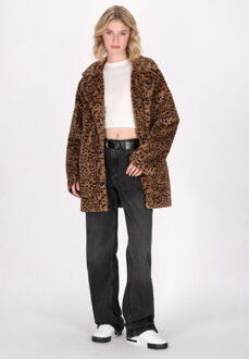 MYMO jas Dames bruin zwart - maat M Zwart/bruin