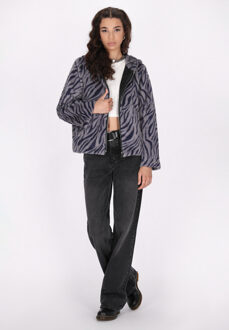 MYMO Jas Dames grijs/zwart