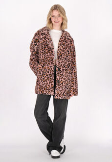 MYMO jas Dames Roze Veelkleurig - M