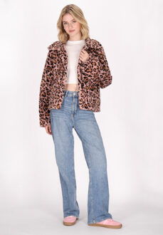 MYMO Jas Dames Roze Veelkleurig - XS