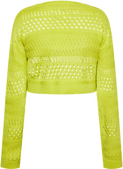 MYMO Jumper Dames kalk - maat L Limoengroen