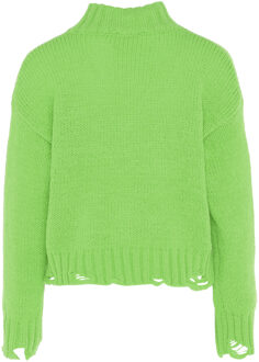 MYMO Jumper Dames kalk - maat M/L Limoengroen