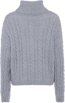 MYMO Jumper Dames licht grijs melange - XL/2XL