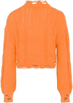 MYMO Jumper Dames oranje - maat XL/2XL