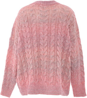 MYMO Jumper Dames roze geel Rosé - XL/2XL