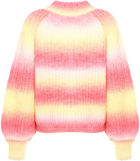 MYMO Jumper Dames ROZE GEEL VEELKLEURIG - XL/2XL