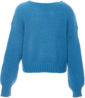 MYMO Jumper Dames turkoois - maat XL/2XL Turquoise