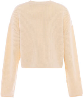 MYMO Jumper Dames wolwit Gebroken wit - XL/2XL