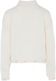 MYMO Jumper Dames wolwit Gebroken wit - XL/2XL