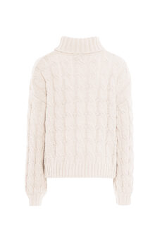 MYMO Jumper Dames wolwit Gebroken wit